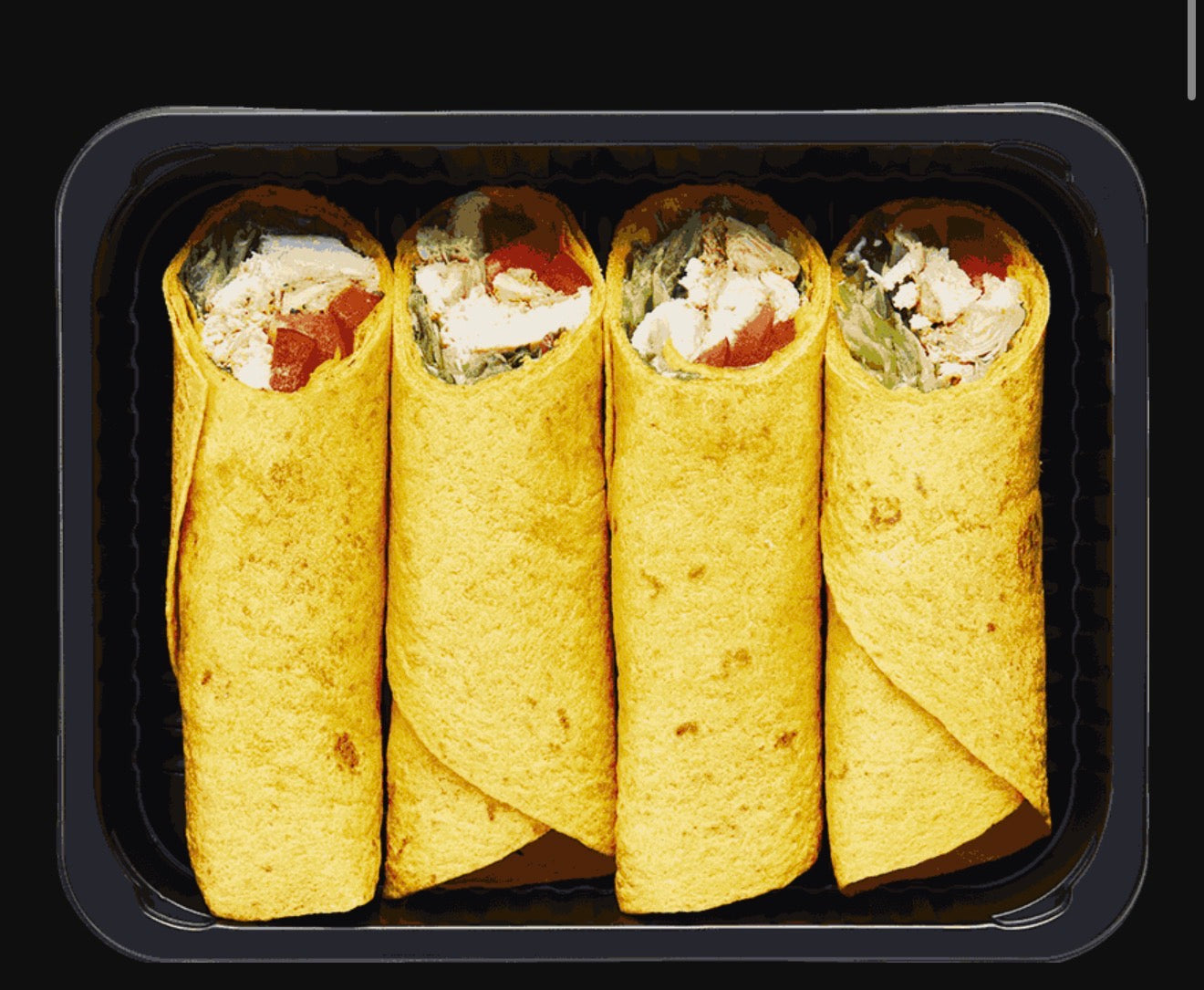 Low calorie wraps