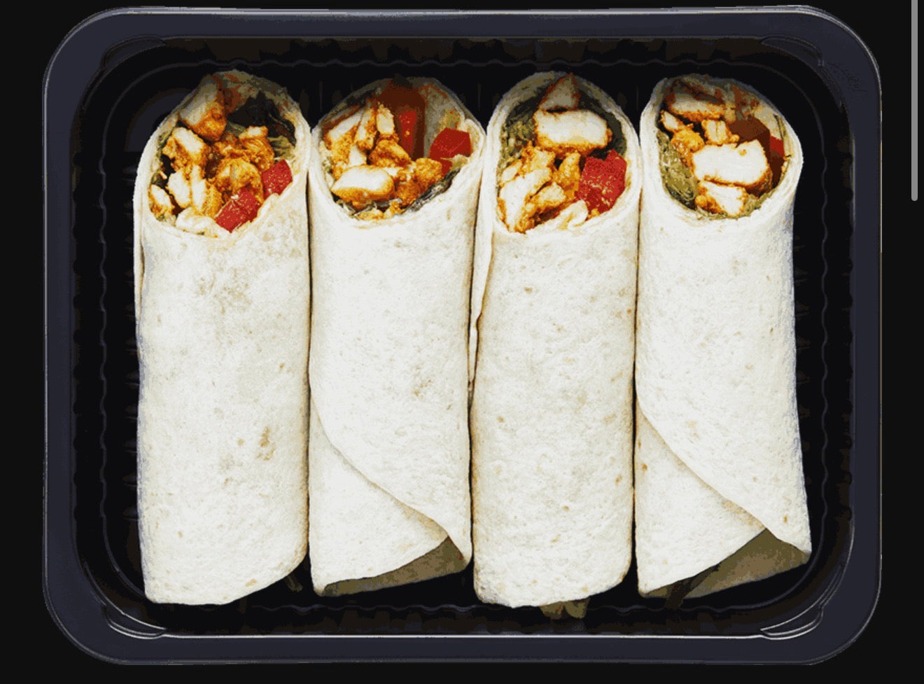 Kip shoarma wraps