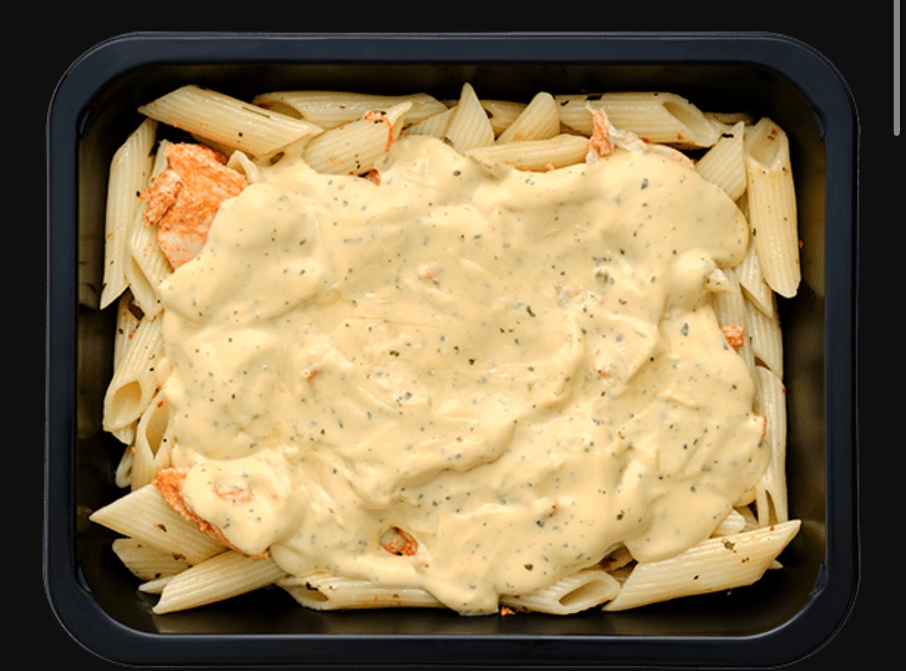 Romige kaaspasta kip