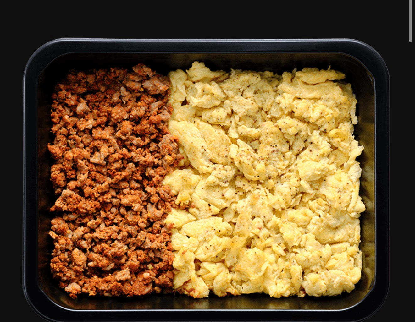 Scrambled Eggs met Gehakt